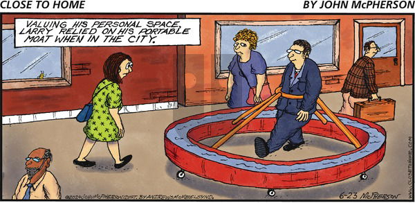 Close to Home on Sunday June 23, 2024 Comic Strip