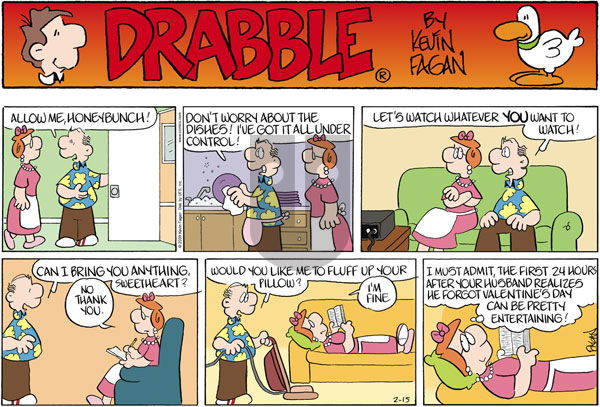 Drabble on Sunday February 15, 2009 Comic Strip