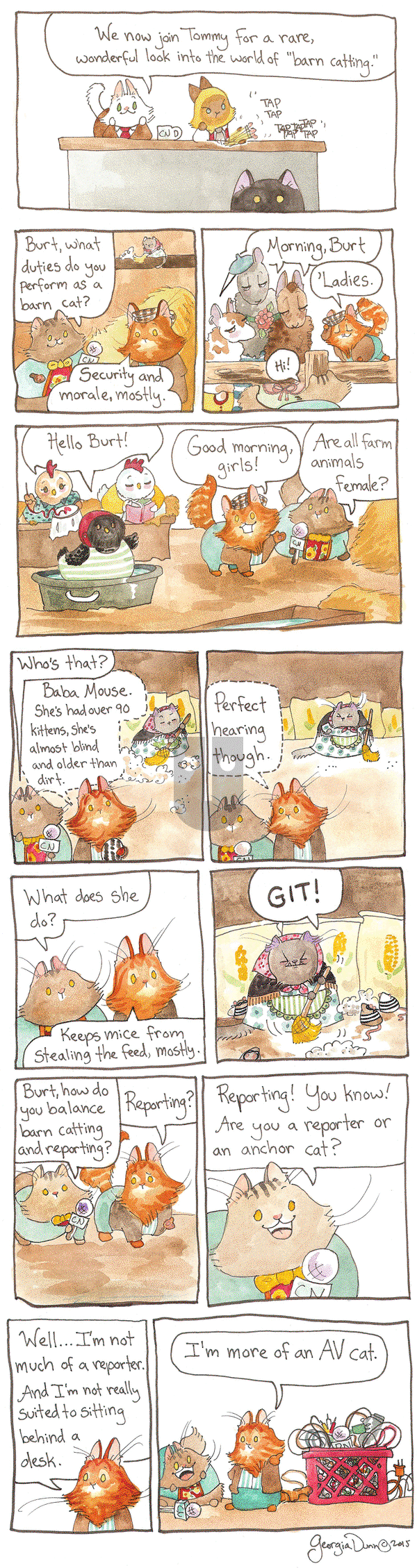 Breaking Cat News on Saturday January 14, 2017 Comic Strip