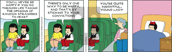 Nancy on Thursday August 15, 2019 Comic Strip