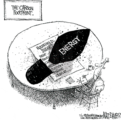 Matt Davies on Monday July 21, 2008 Comic Strip