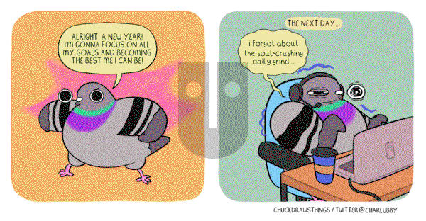 Chuck Draws Things on Friday January 12, 2024 Comic Strip