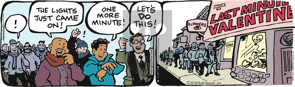 JumpStart on Wednesday February 14, 2018 Comic Strip