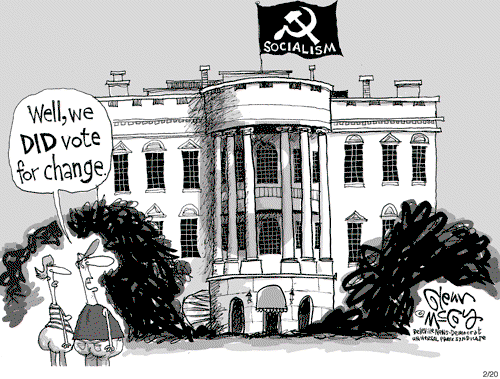 Glenn McCoy on Friday February 20, 2009 Comic Strip