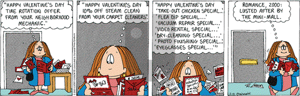 Cathy Classics on Monday February 26, 2001 Comic Strip