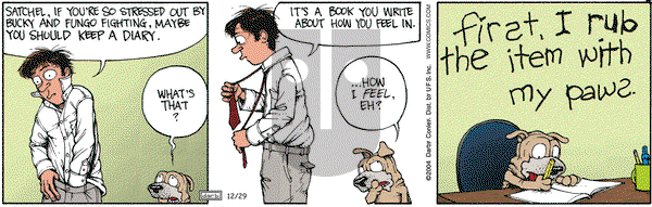 Get Fuzzy on Wednesday December 29, 2004 Comic Strip
