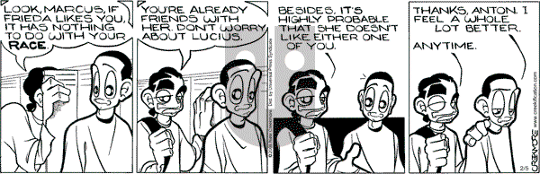 Maintaining on Tuesday February 5, 2008 Comic Strip