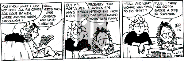 Luann on Thursday May 6, 1993 Comic Strip