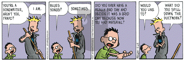 Frazz on Wednesday May 23, 2007 Comic Strip