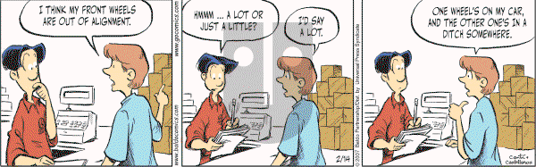 Baldo - Wednesday February 14, 2007 Comic Strip