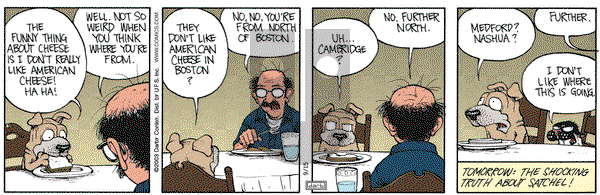 Get Fuzzy on Monday September 15, 2003 Comic Strip
