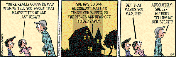 Grand Avenue on Thursday May 14, 2009 Comic Strip