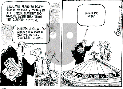 Stuart Carlson on Wednesday January 8, 1997 Comic Strip