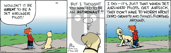 Red and Rover on Saturday October 15, 2016 Comic Strip