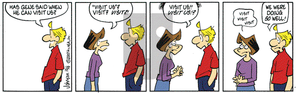 Arlo and Janis on Monday November 12, 2007 Comic Strip