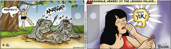 Alley Oop on Wednesday April 16, 2014 Comic Strip