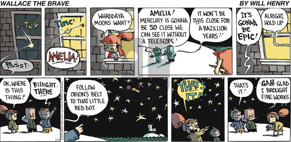 Wallace the Brave on Sunday February 24, 2019 Comic Strip