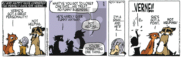 Over the Hedge on Tuesday June 5, 2007 Comic Strip