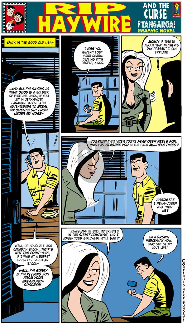 Rip Haywire on Sunday September 22, 2013 Comic Strip