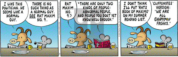 Pearls Before Swine - Monday July 26, 2010 Comic Strip