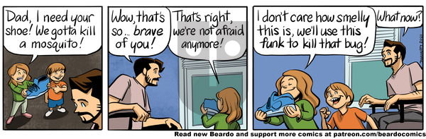 Beardo on Monday July 14, 2025 Comic Strip