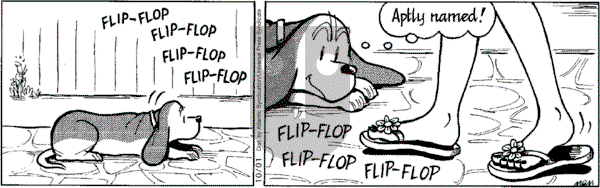 Fred Basset on Monday October 1, 2007 Comic Strip