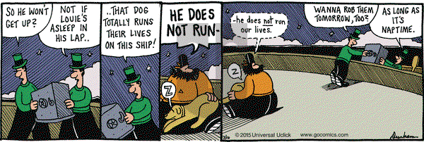 Overboard on Friday July 10, 2015 Comic Strip