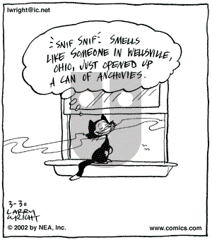 Kit 'N' Carlyle on Saturday March 30, 2002 Comic Strip