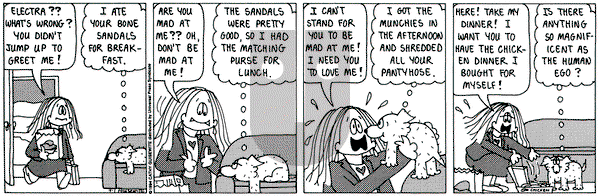 Cathy Classics on Friday July 1, 1994 Comic Strip