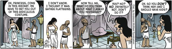 Alley Oop on Friday April 3, 2020 Comic Strip
