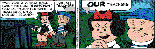 Nancy on Monday October 17, 2011 Comic Strip