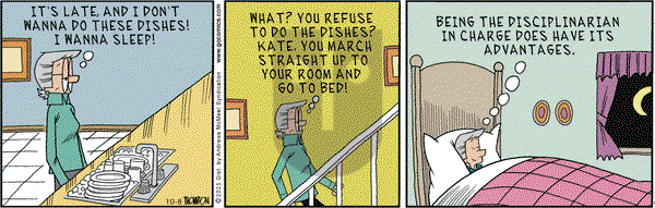 Grand Avenue on Wednesday October 8, 2025 Comic Strip