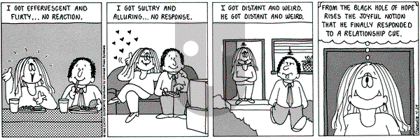 Cathy Classics on Thursday April 29, 1993 Comic Strip