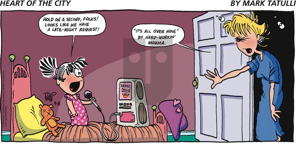 Heart of the City on Sunday April 8, 2018 Comic Strip