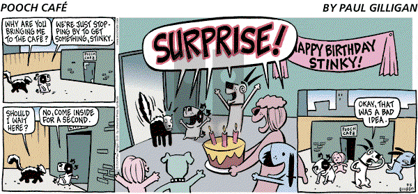 Pooch Cafe on Sunday September 5, 2004 Comic Strip