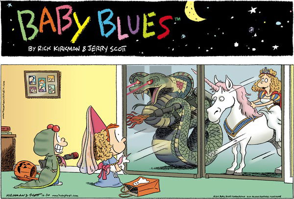 Baby Blues on Sunday October 30, 2011 Comic Strip
