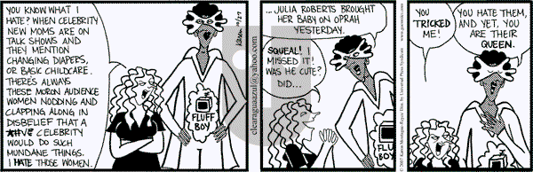 Clear Blue Water on Saturday October 27, 2007 Comic Strip