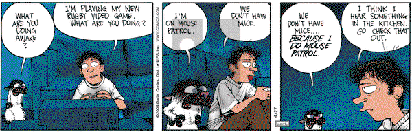Get Fuzzy - Tuesday April 27, 2004 Comic Strip