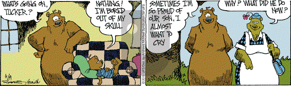 The Grizzwells on Tuesday June 19, 2018 Comic Strip