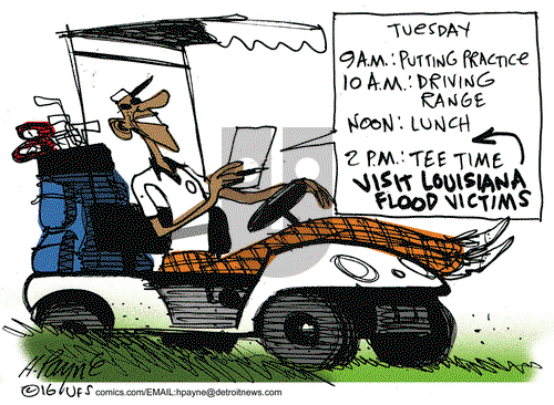 Henry Payne on Saturday August 27, 2016 Comic Strip