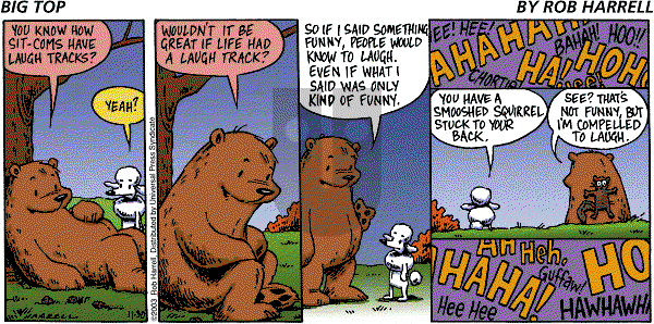 Big Top on Sunday November 30, 2003 Comic Strip