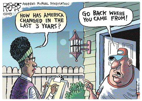 Rob Rogers on Tuesday November 5, 2019 Comic Strip