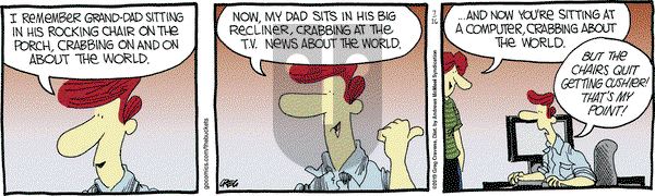 The Buckets on Tuesday July 16, 2019 Comic Strip