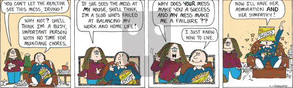 Cathy Classics - Monday November 1, 2004 Comic Strip