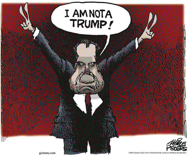 Mike Peters on Monday April 29, 2024 Comic Strip