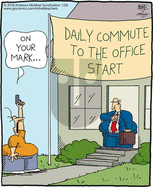 In the Bleachers on Monday January 29, 2018 Comic Strip