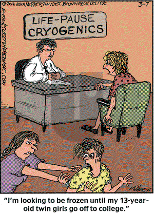 Close to Home on Monday March 7, 2016 Comic Strip