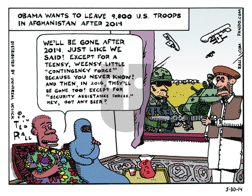 Ted Rall on Friday May 30, 2014 Comic Strip