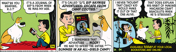 Rip Haywire on Tuesday March 1, 2016 Comic Strip