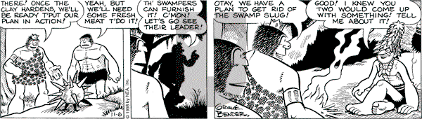 Alley Oop on Friday November 6, 1998 Comic Strip